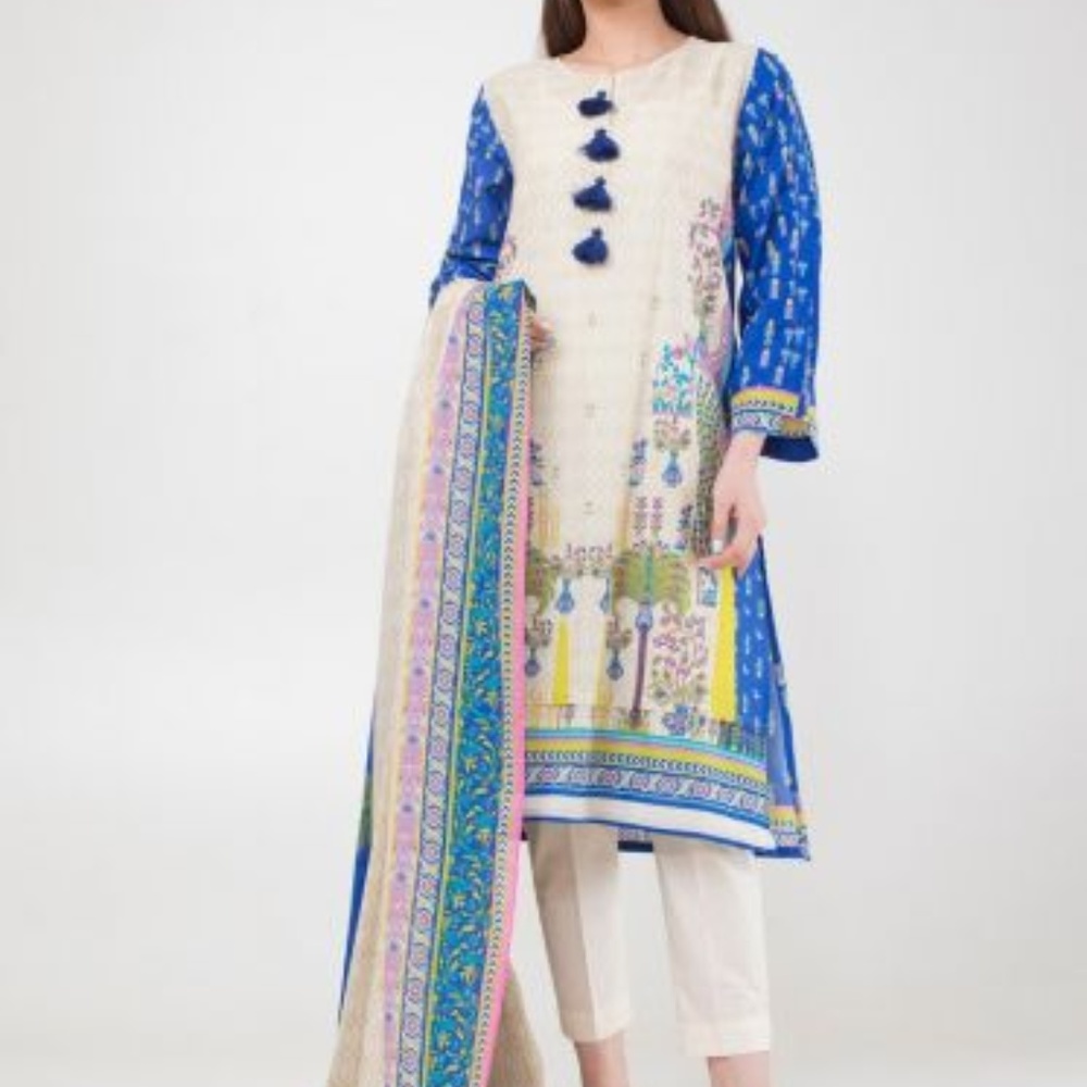 Printed Kurta Paired with Dupatta
